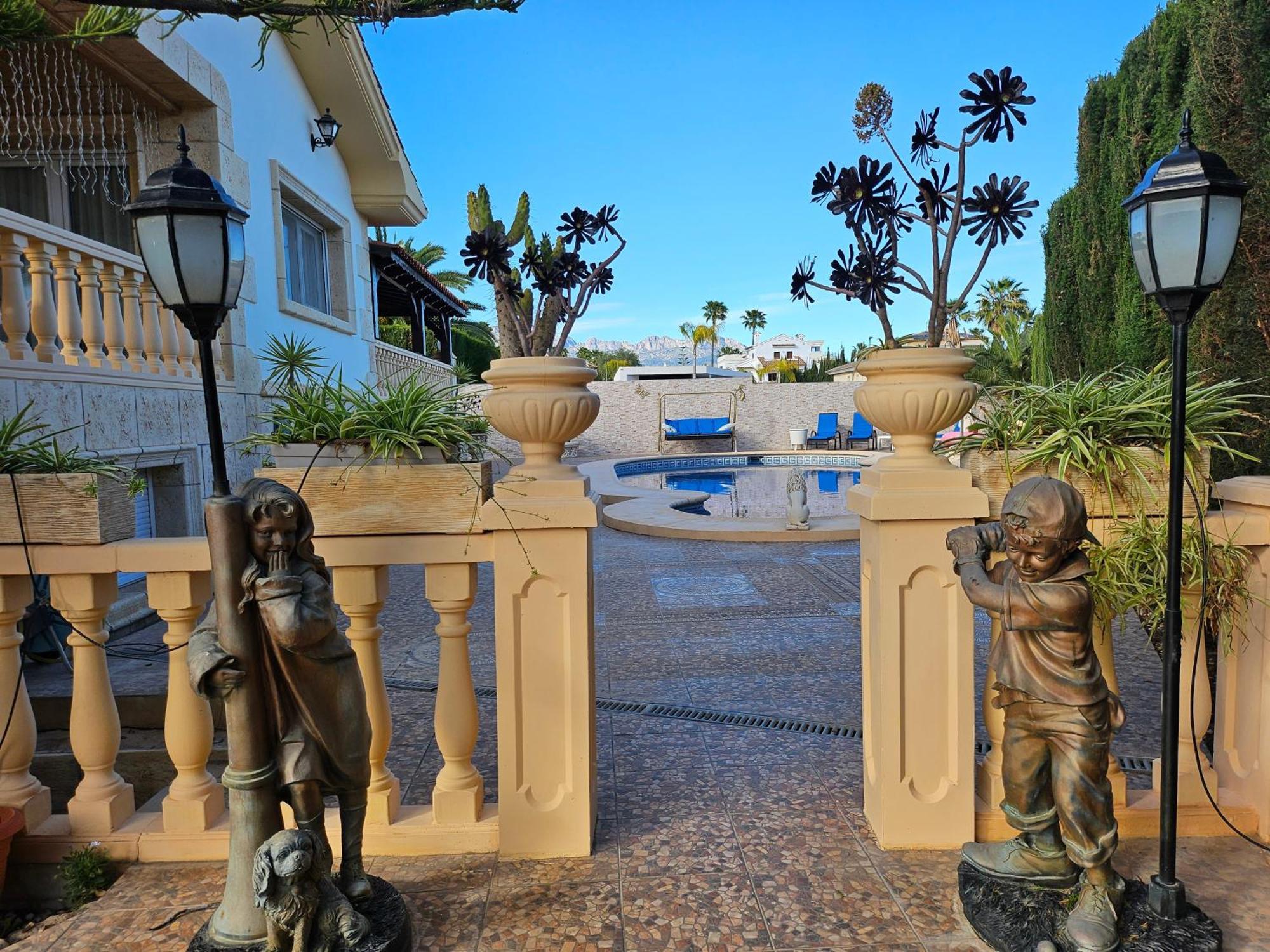 Villa Tres Palmeras En Alfaz Del Pi , Albir, Benidorm L'Alfas del Pi Exterior photo